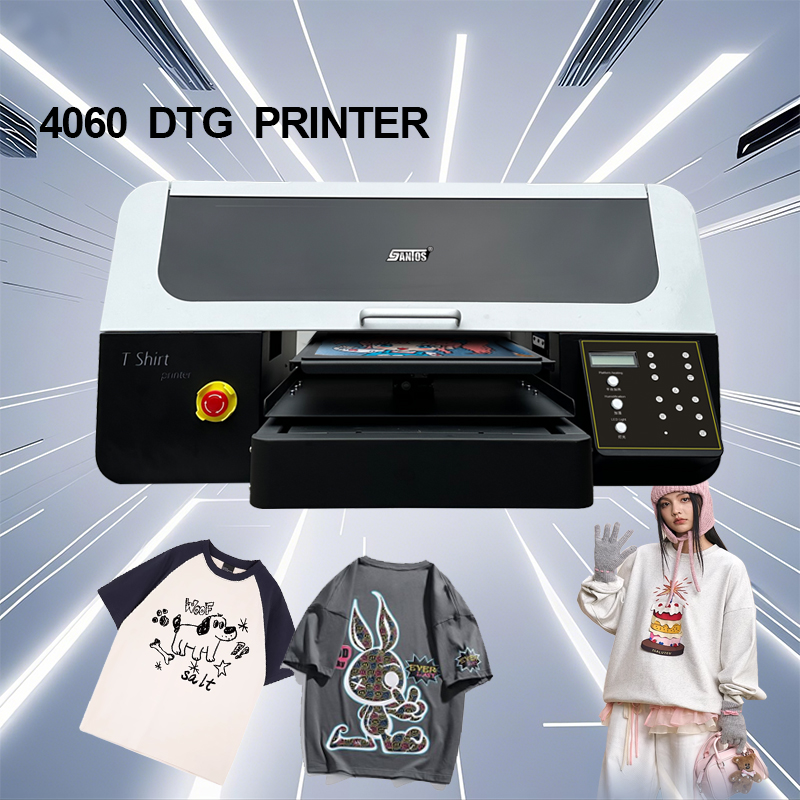 Commercial Print Model - Цифровой принтер для футболок, модель 4060,