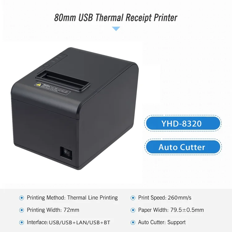 Commercial Print Model - 2026 YHDAA Новая модель POS-принтер чеков