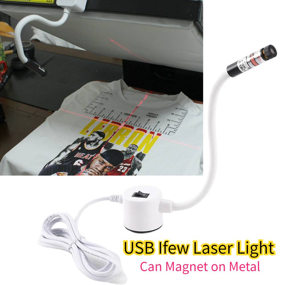 Pretreatment Machine Dtg - Аксессуары DTF: USB-лазерный указатель, магнитный крепеж